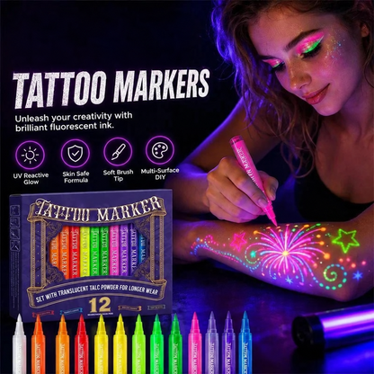 Neslemy Glow Tattoo Markers