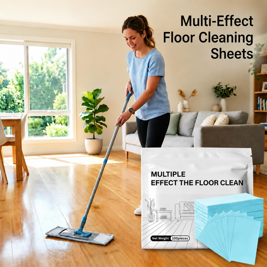 Ultra-Concentrated Floor Cleaning Sheets | Professional-Grade Multi-Surface Care