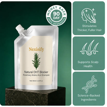 Nexisify Rosemary Amino Acid Shampoo– Repair, Nourish & Strengthen – Reduces Hair Fall