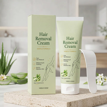 Viabod Painless Depilatory Cream – No Razor Bumps, No Harsh Odor