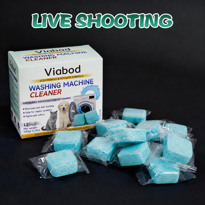🌸 Say Goodbye to Musty Laundry! Powerful Deep-Cleaning Washer Tablets (12-Count) — 🔥 Limited Time 40% OFF! 🎉