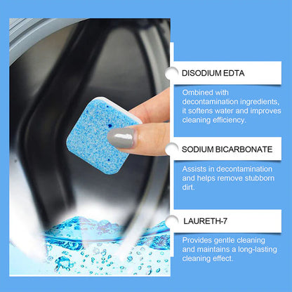 🌸 Say Goodbye to Musty Laundry! Powerful Deep-Cleaning Washer Tablets (12-Count) — 🔥 Limited Time 40% OFF! 🎉