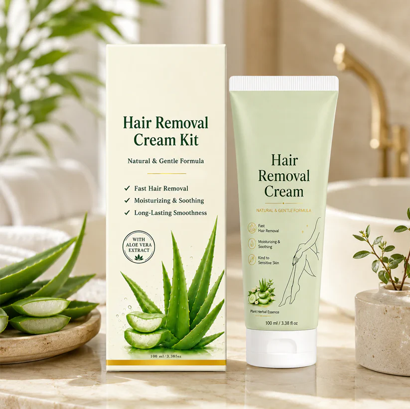 Viabod Painless Depilatory Cream – No Razor Bumps, No Harsh Odor