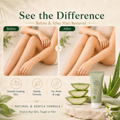 Viabod Painless Depilatory Cream – No Razor Bumps, No Harsh Odor
