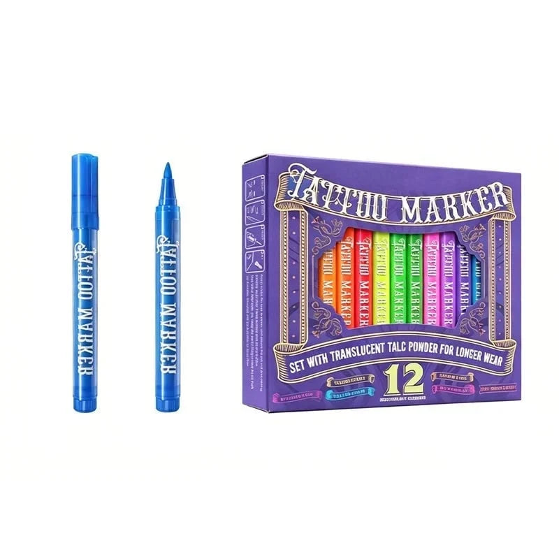 Neslemy Glow Tattoo Markers